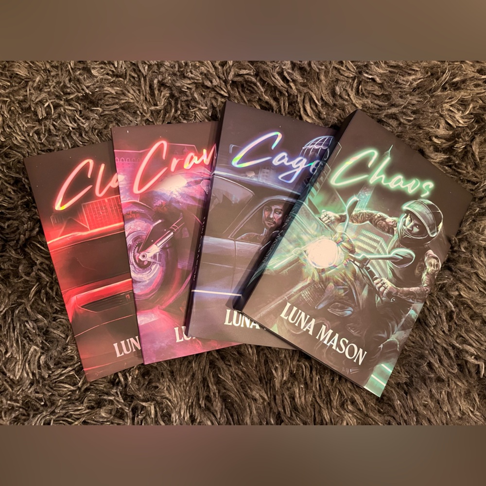 Beneath The Secrets Series by Luna Mason - Hardcover Books by Dark & Quirky